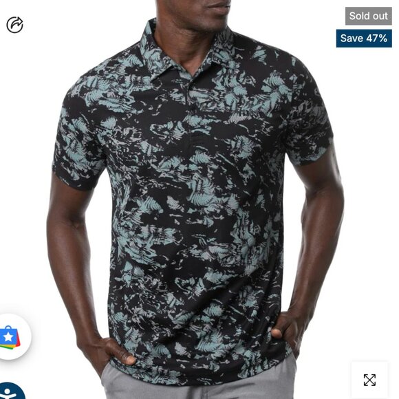 Travis Mathew Alley Oop Golf Polo - Picture 1 of 5